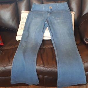 Bell bottom jeans